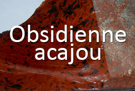 Obsidienne acajou