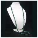 Collier baroque malachite 90 cm