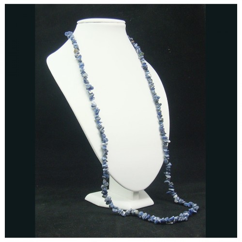 Collier baroque sodalite 90 cm