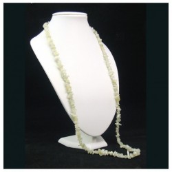 Collier baroque jade &quot;new jade&quot; 90 cm