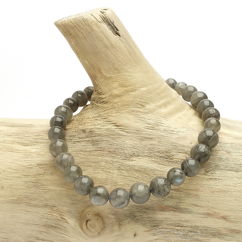 Bracelet labradorite 6 mm