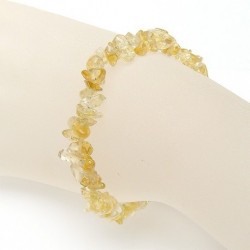 Bracelet baroque citrine