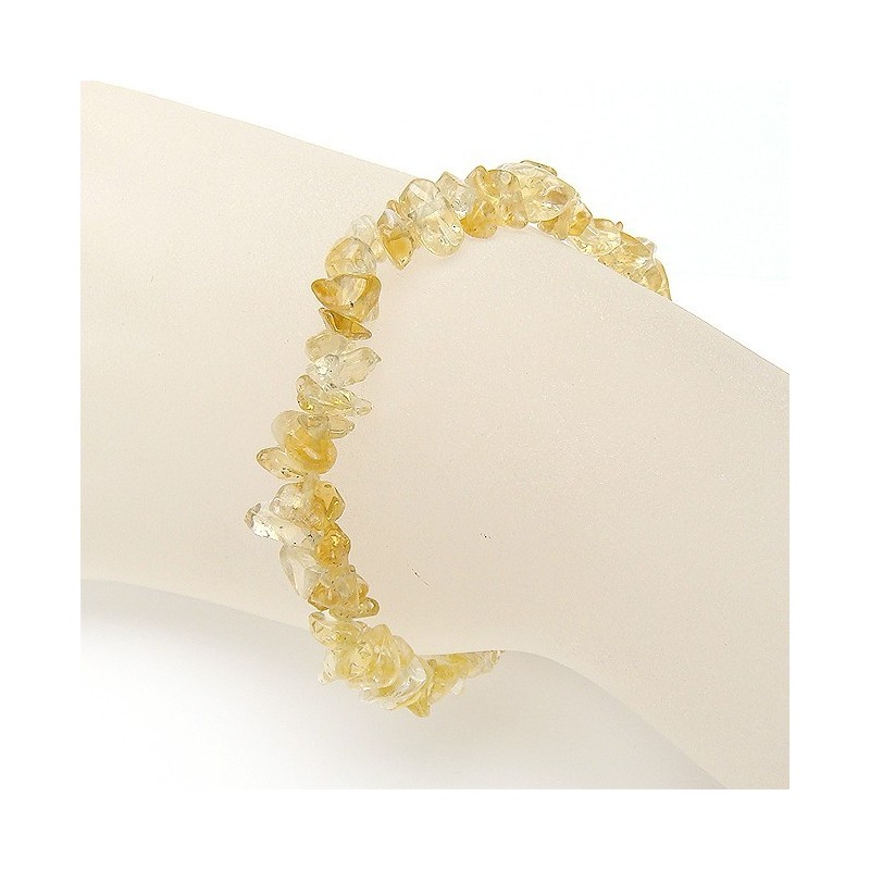 Bracelet baroque citrine