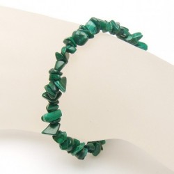 Bracelet baroque malachite