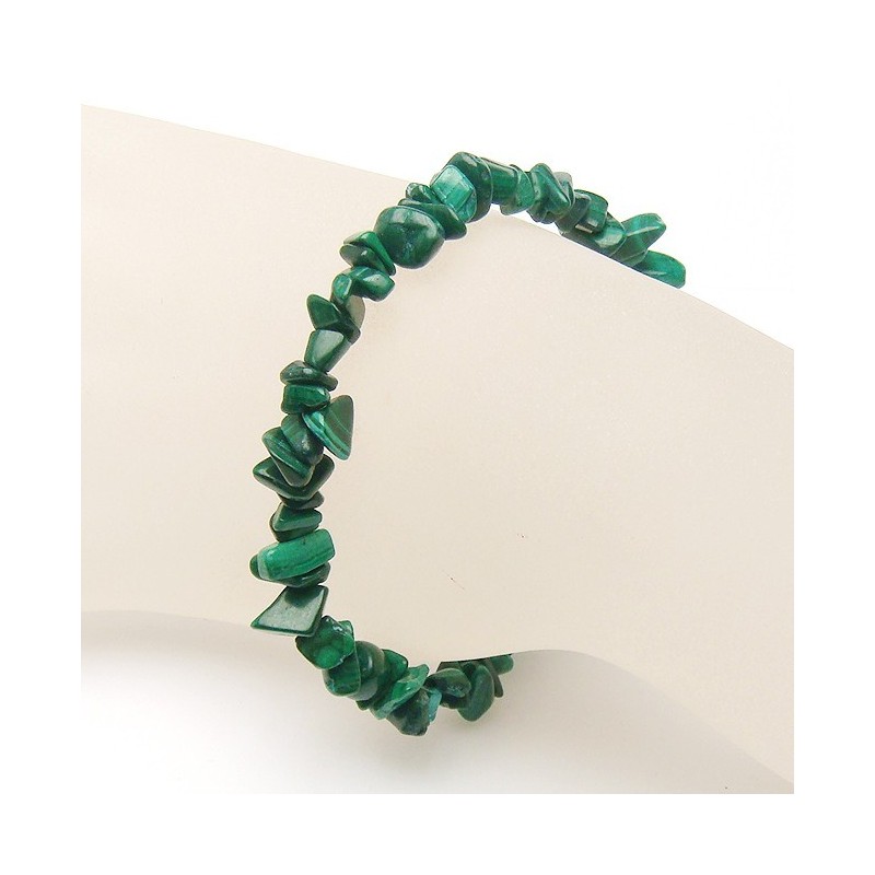 Bracelet baroque malachite