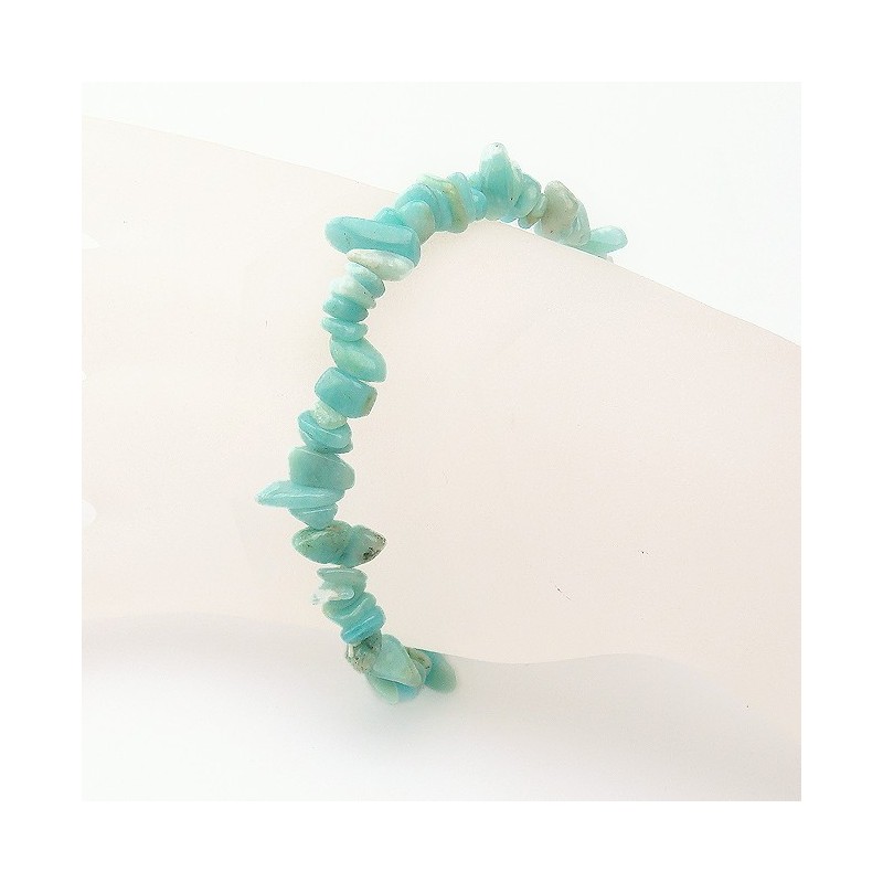 Bracelet baroque amazonite extra