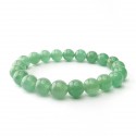 Bracelet aventurine 8 mm sur élastique