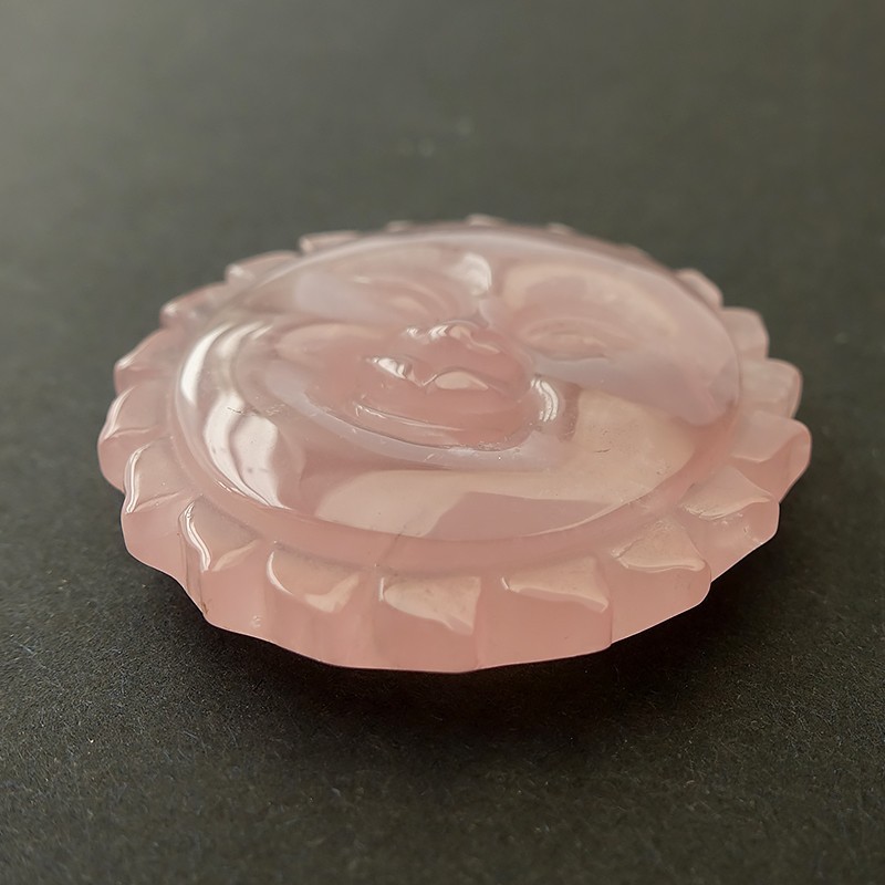 Soleil en quartz rose