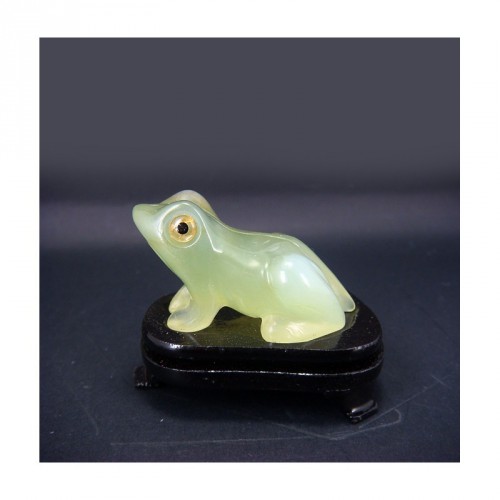 Grenouille en jade (petit modèle)