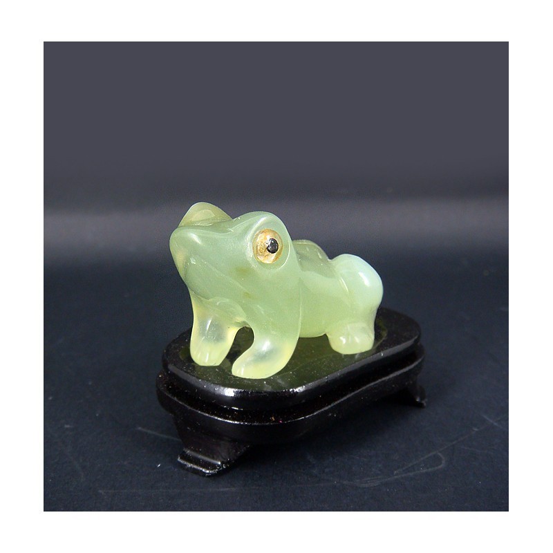 Grenouille en jade (petit modèle)