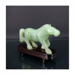 Cheval en jade (grand modèle)