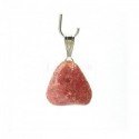 Pendentif rhodonite