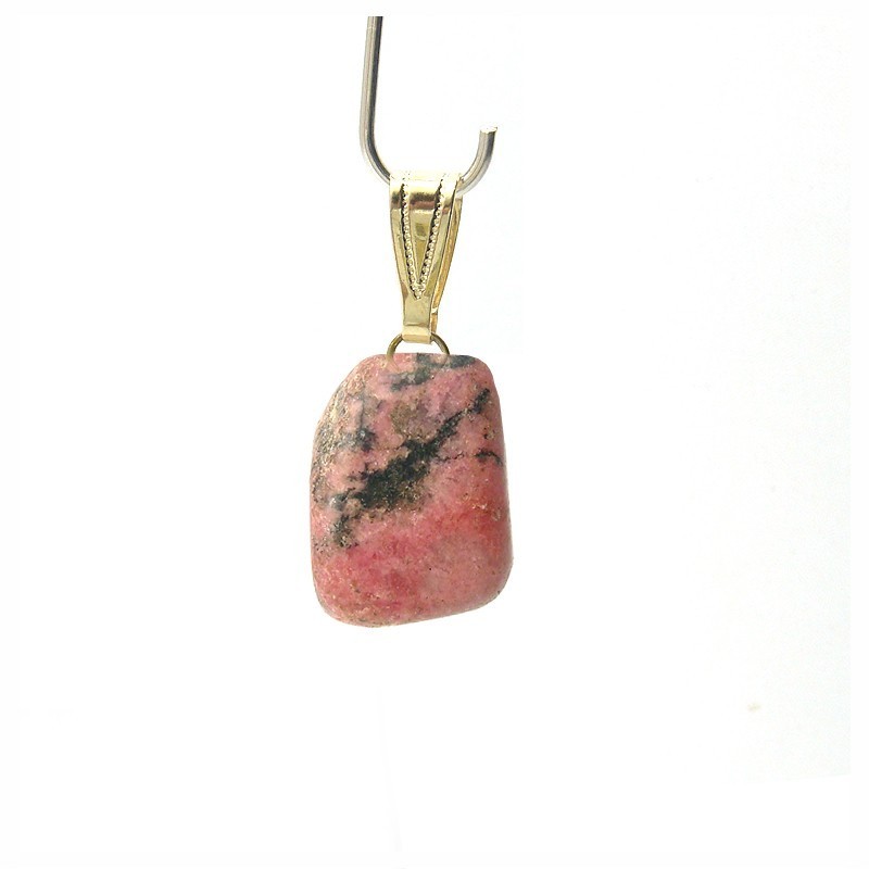 Pendentif rhodonite