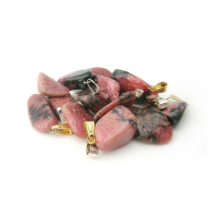 Pendentif rhodonite